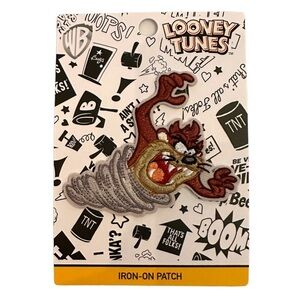 Looney Tunes Loungefly Taz Tornado Tasmania Devil Embroidered Iron On Patch New